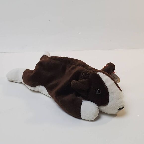 Ty Beanie Baby BRUNO the Dog Stuffed Animal Toy - Picture 2 of 7